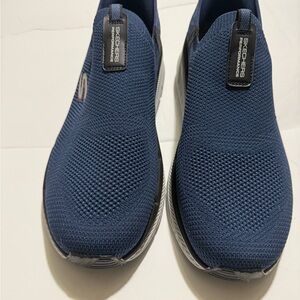 Skechers Men's Hands Free  Navy Slip-On Sneakers Max Cushion Premier 2.0 size 14